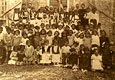 Μαθητές του σχολείου Αγίου Κοσμά Κομνηνών, 1925-1928.