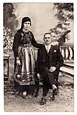 Η Δέσποινα Κελεμένη με τον άντρα της, Αθανάσιο Μόσχο στην Καστοριά.