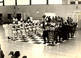 Ζωντανό ανθρώπινο σκάκι στο Κλειστό Γυμναστήριο του Αιγάλεω, δεκαετία του '70
